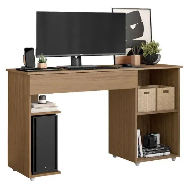 Escrivaninha 1Pt Atacama.Off White Aramoveis - Entrega Rápida! - Foto 2