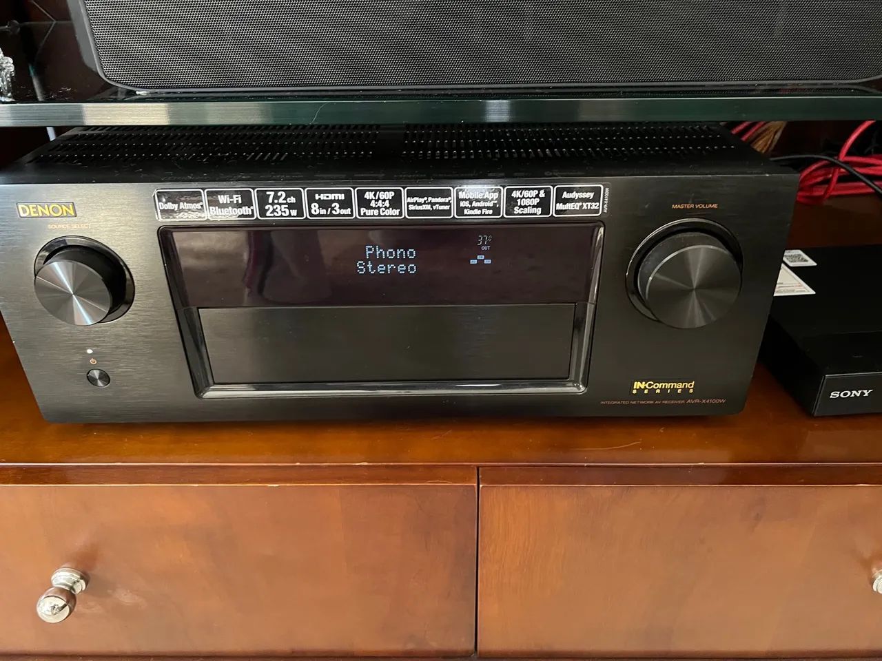 Receiver Denon AVR-X4100W - Perfeito para Home Theater