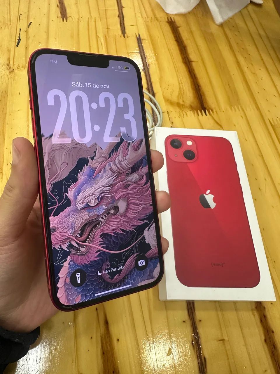 iPhone13 128GB レッド 本体 iPhone 13 128GB Vermelho com Tela 6.1