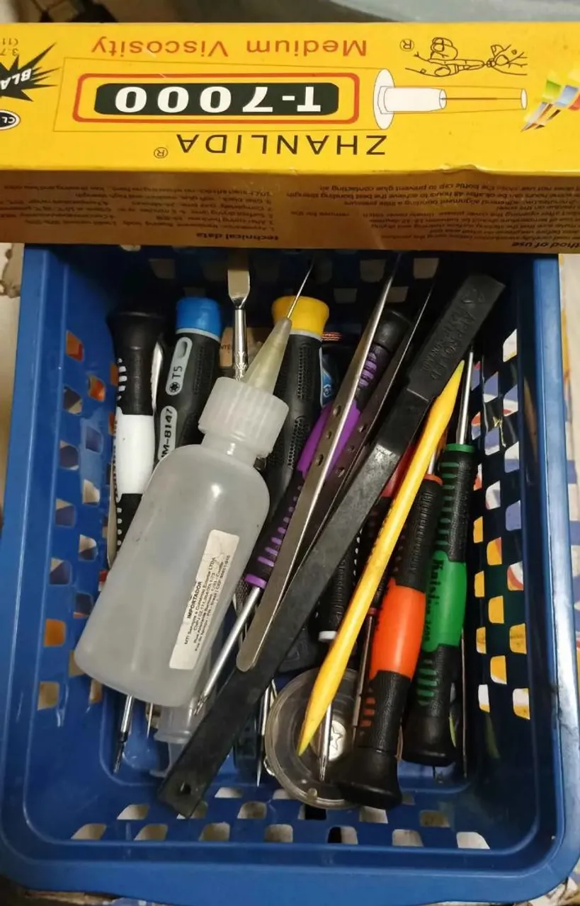 Kit completo para reparo em celulares 