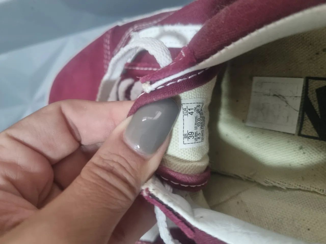 Tênis Vans Old Skool Vermelho - Foto 3