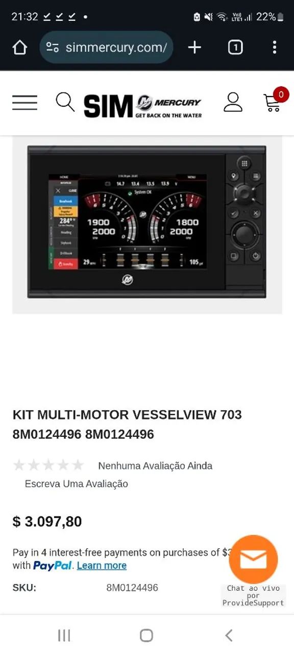 VESSELVIEW 903 MUlTI ENGINE KIT 8M0129545 - Foto 3