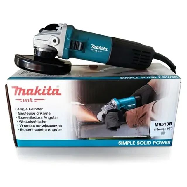 Esmerilhadeira 850w M9510b Profissional Makita - Foto 2