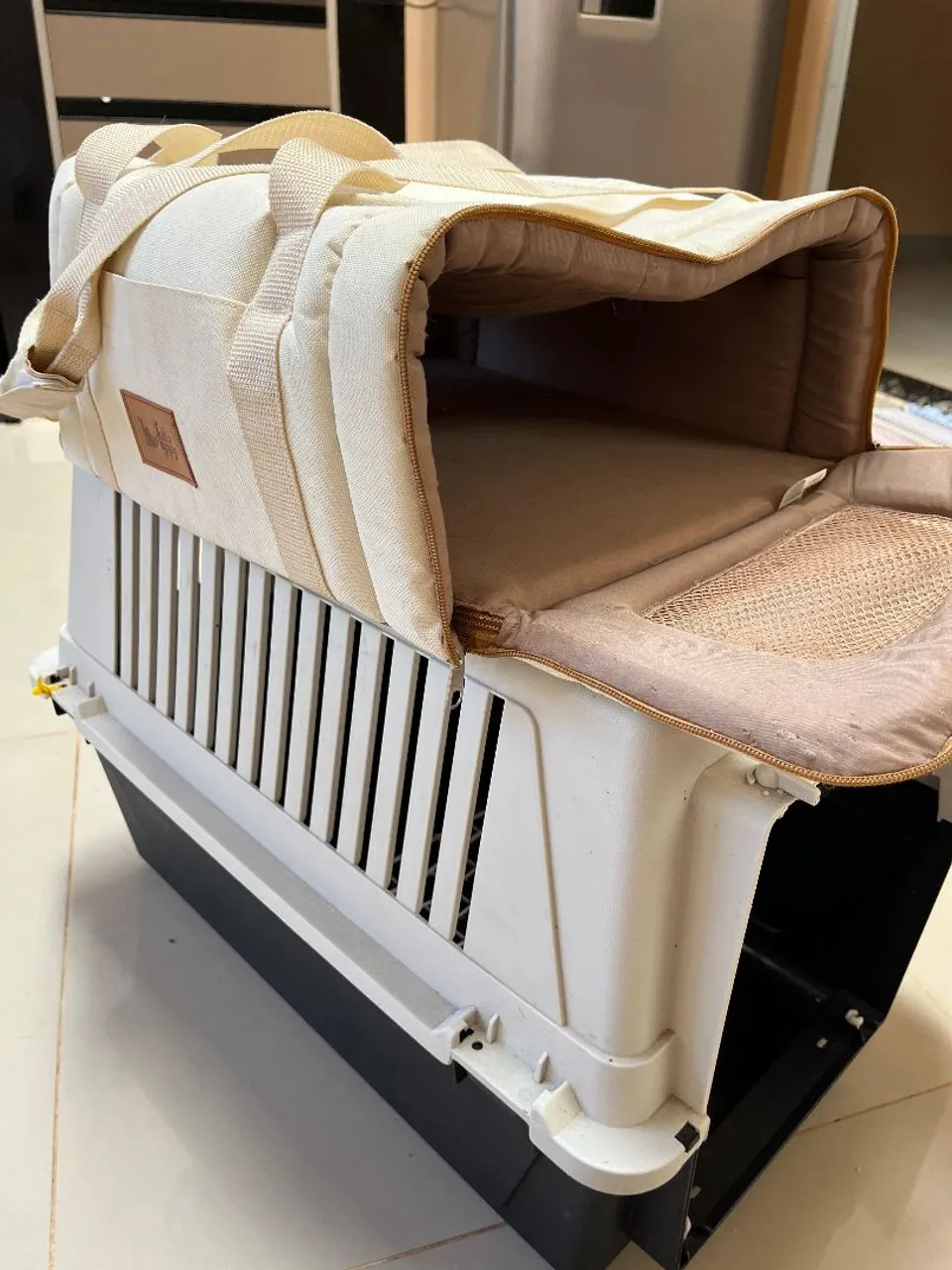 Transportadora para Cães com Bolsa de Transporte