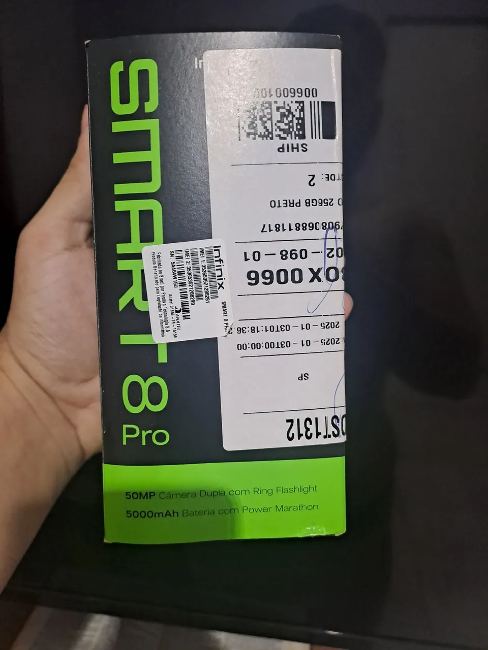 Celular INFINIX 8 pro celular usado poucos dias !