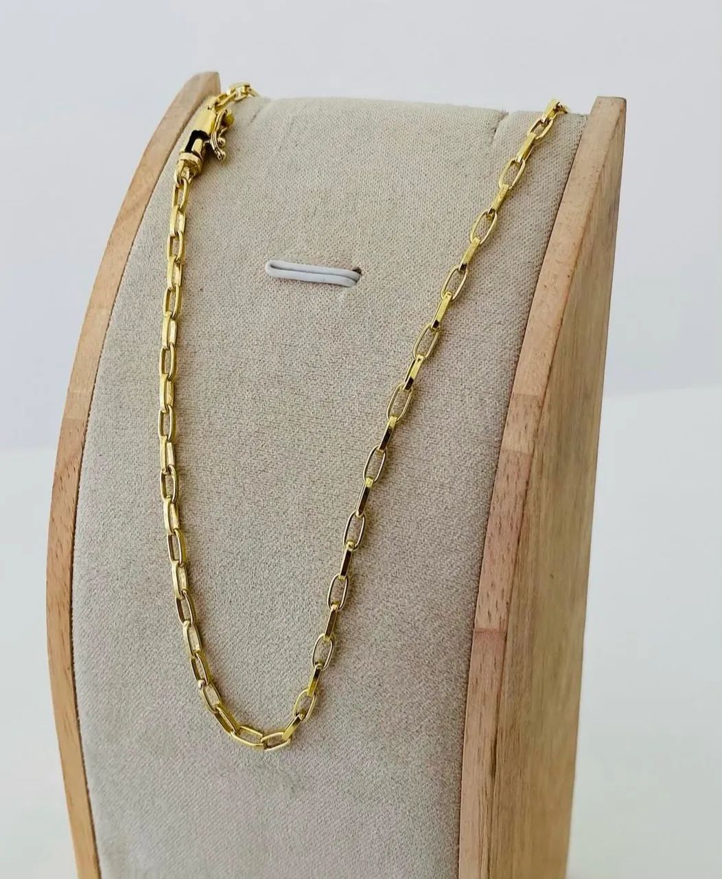 Corrente banhada Cartier 3mm