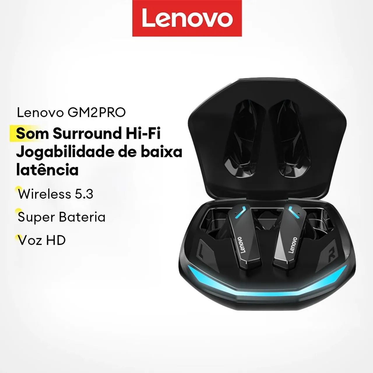 Fone Bluetooth Lenovo - ORIGINAL  - Foto 2