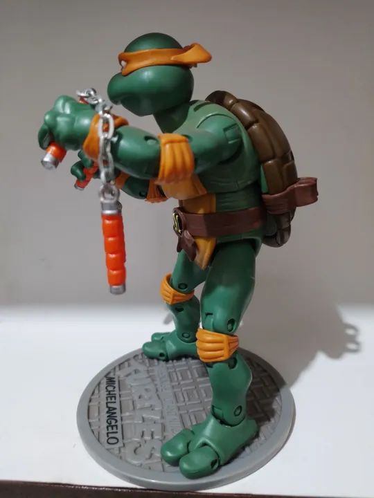 Figura Michelangelo TMNT Hasbro 16cm<br> - Foto 3