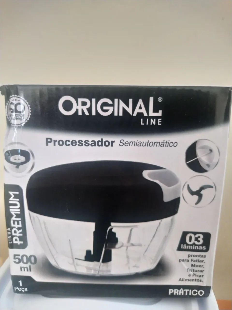 Processador Semiautomático Original Line 500ml - 03 Lâminas