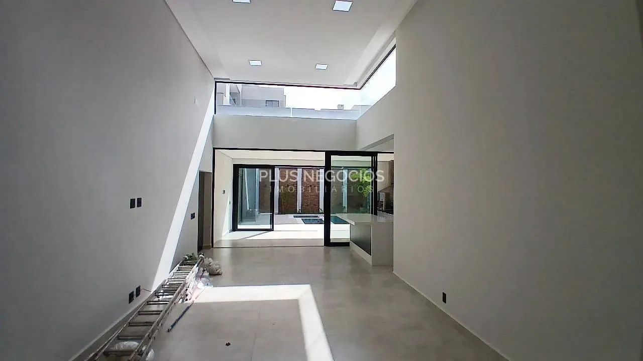 Casa nova para venda e locação 4 suites área gourmet com piscina, Alphaville Nova Esplanad - Foto 3