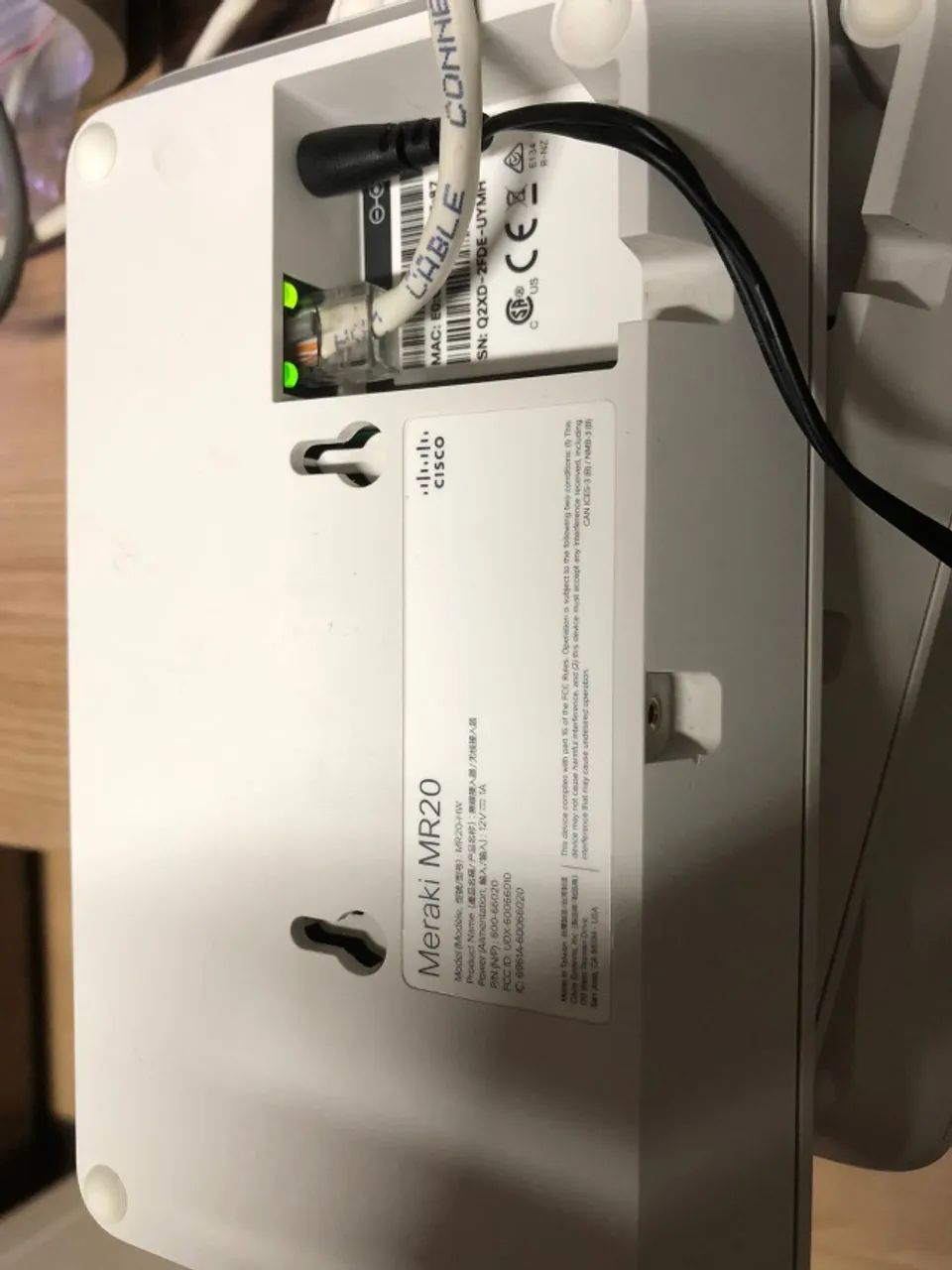 Roteador Gerenciado Cisco Access Point firewall 2.4 Ghz e 5.0 Ghz - Meraki  Mr20 - Foto 3