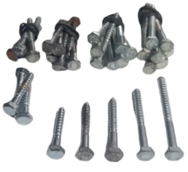 Kit 43 Parafusos Sextavado Atarraxantes Diversas Medidas  - Foto 4