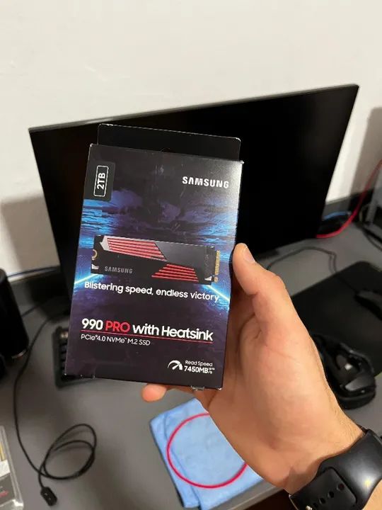 SSD Samsung 990 Pro 2TB - pcie 4.0 - PS5 Ready - Foto 3