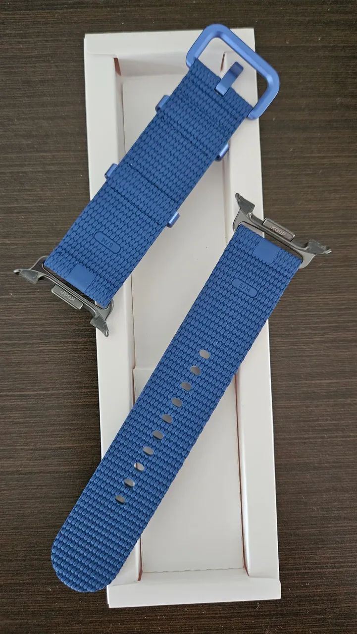 Pulseira original Galaxy Watch 8 Azul - Foto 3