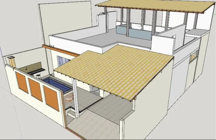 Casa área nobre da Ilha dos Araújos - 3 Quartos, Terraço, Piscina - Foto 3