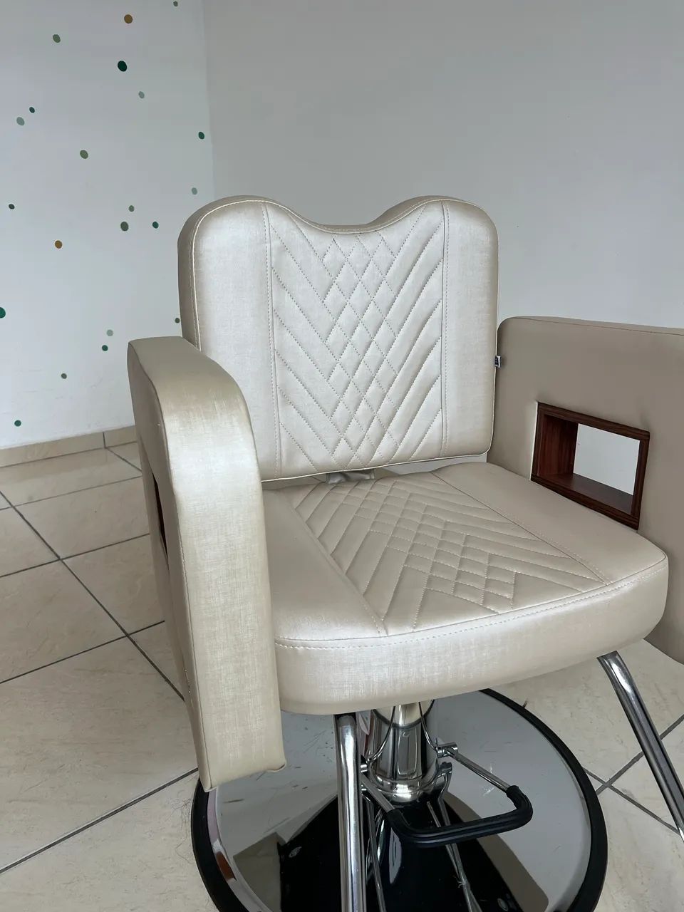 Cadeira reclinável para salão de beleza  - Foto 4