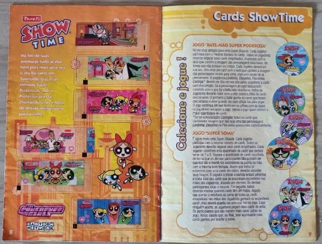 Álbum - Show Time - Meninas Super Poderosas - 2003 - Parati - Foto 3
