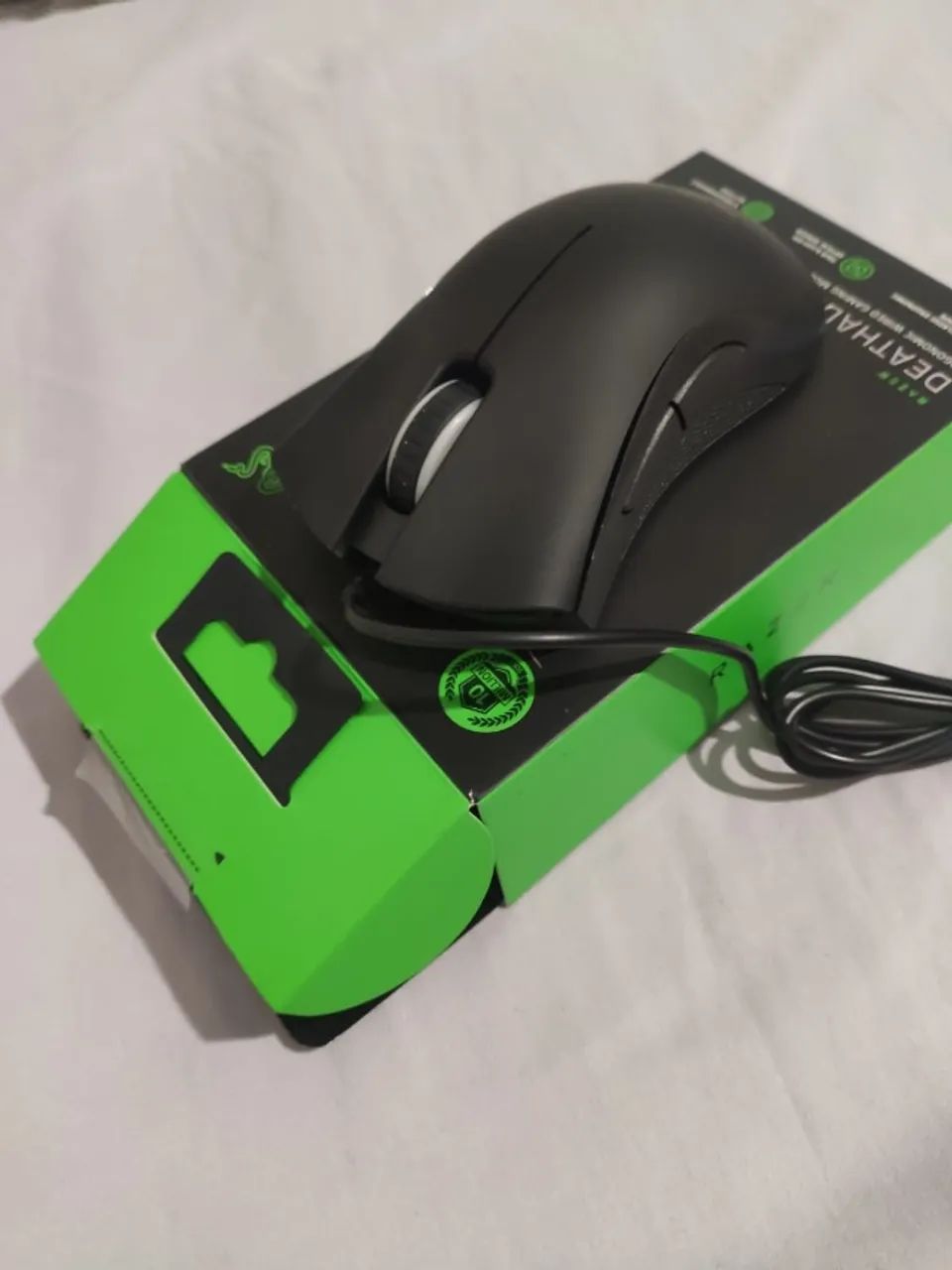 Mouse Gamer Razer DeathAdder Essential - NOVO - Foto 3