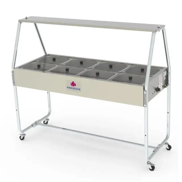 Buffet Térmico (Quente) 8 Cubas PRB-08 GN Progás