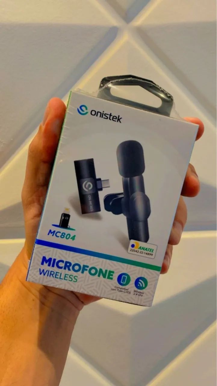 Microfone Sem Fio Conistek MC804