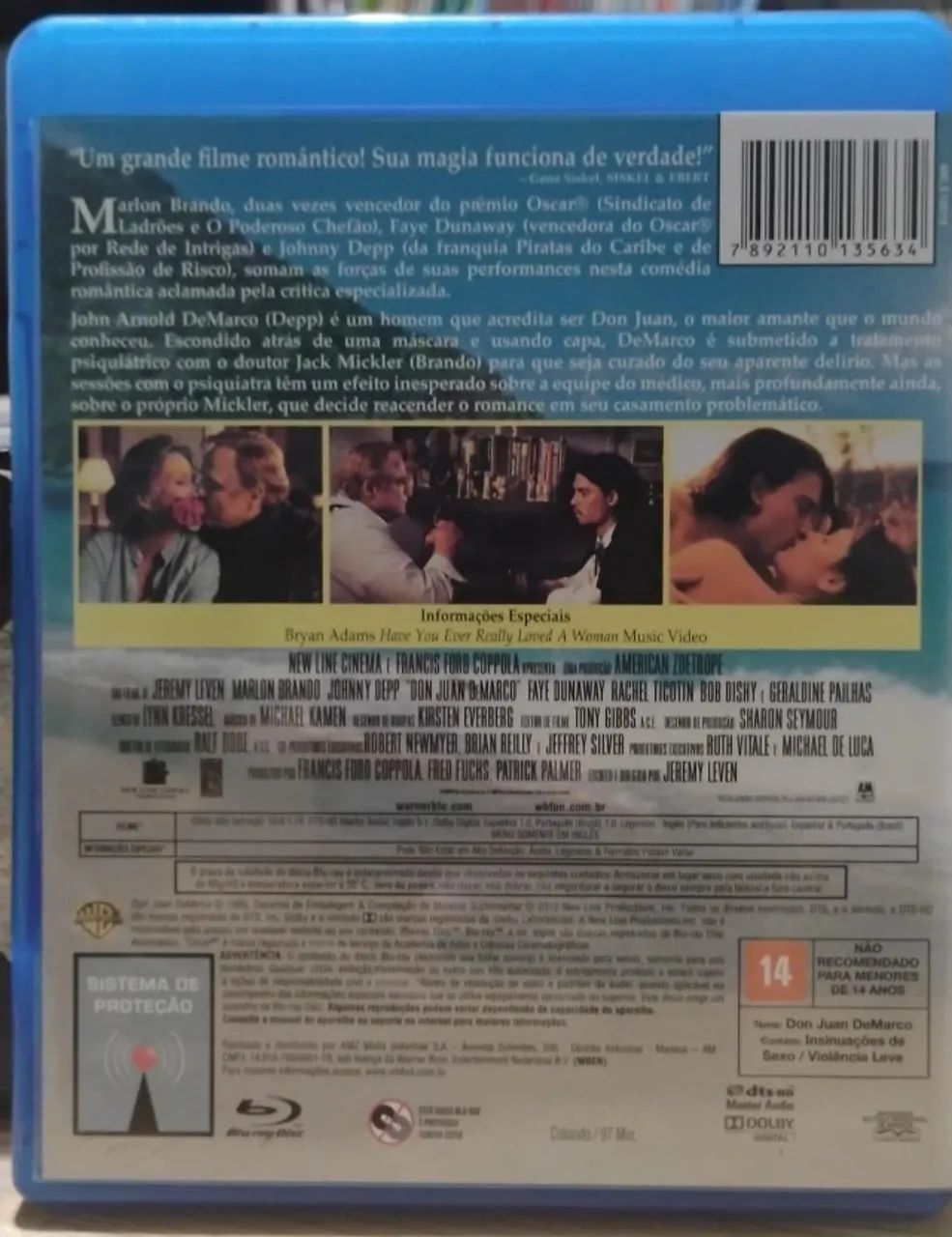 Bluray Don Juan de Marco - Foto 2
