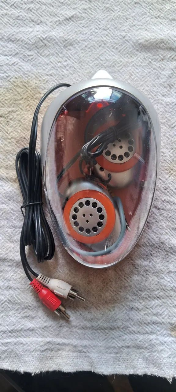 Fone de ouvido sem fio com base