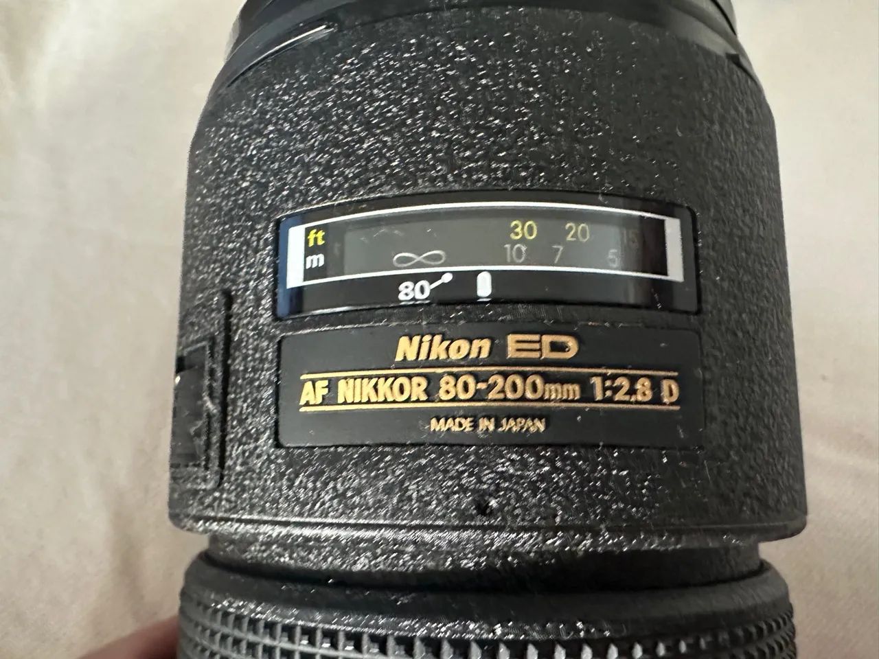 Lente Nikon EF 80-200mm f/2.8 Com bolsa Vanguard de brinde - Foto 2