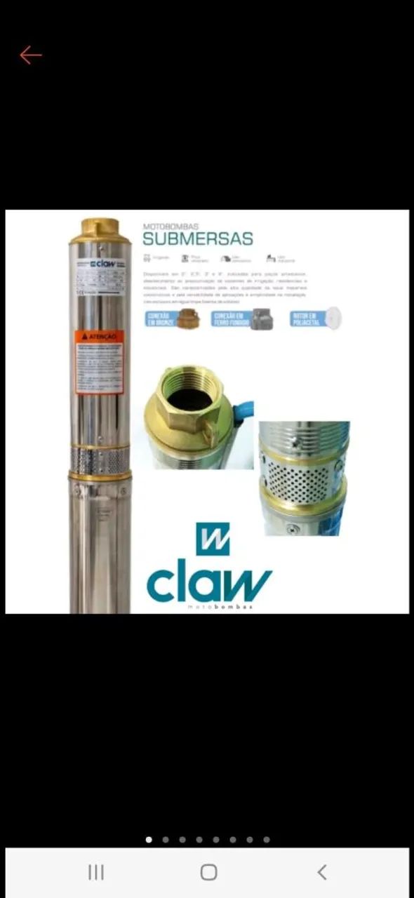 Bomba d'água caneta submersa 1/3HP 3 polegadas 