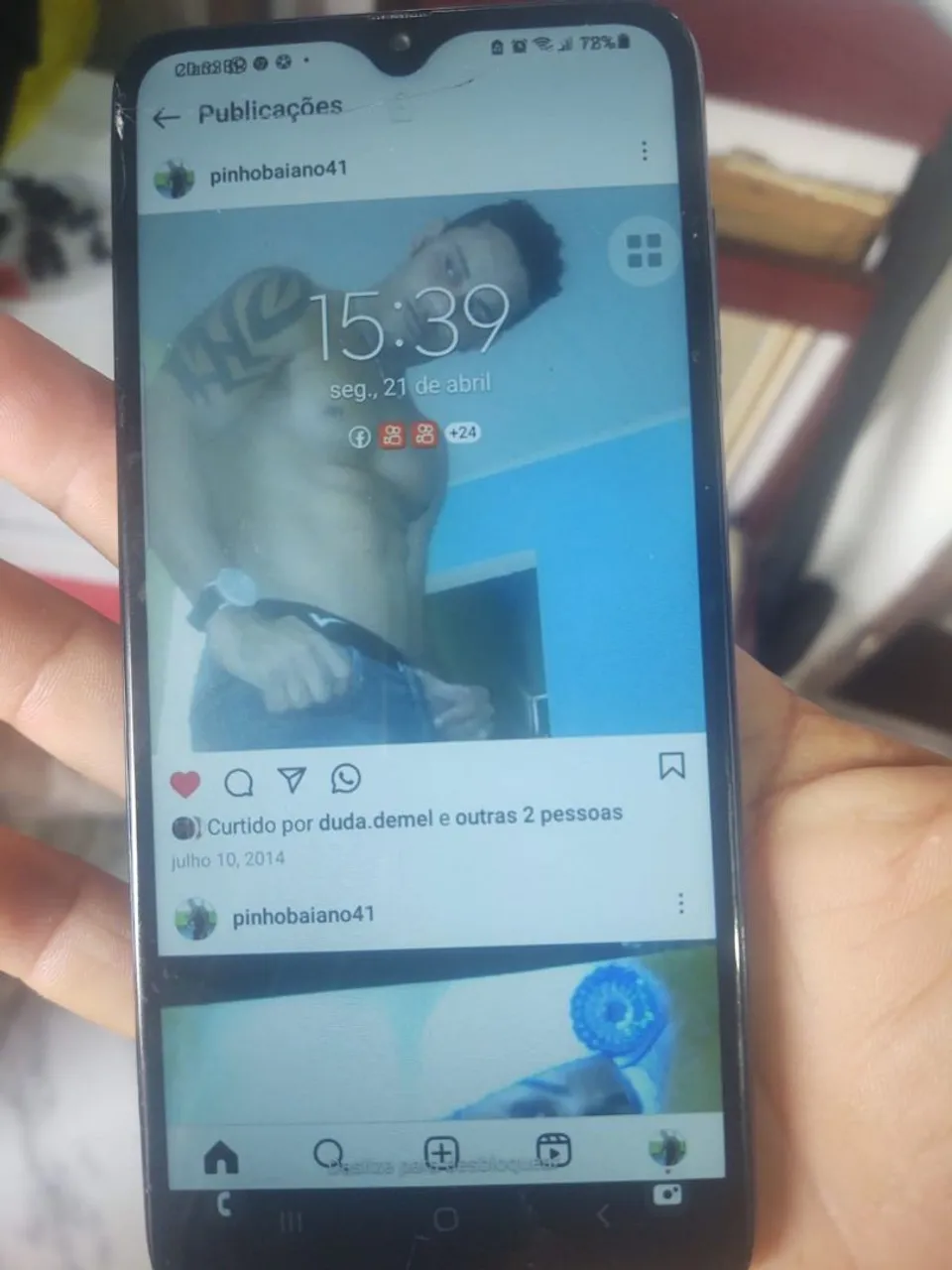 Celular excelente chama interessado