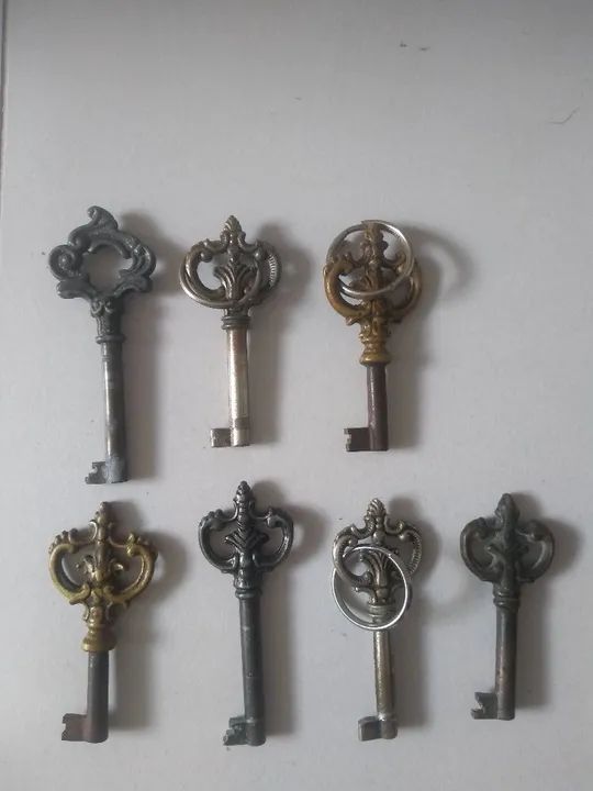 Chaves antigas de coleção