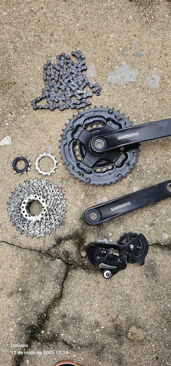 Conjunto 24v Shimano altus