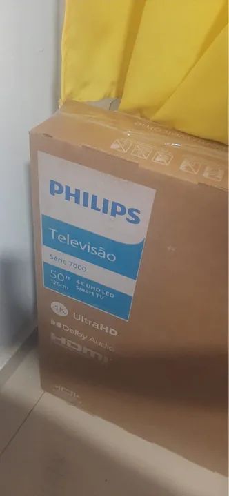 TV Philips 50? polegadas 4K Smart  na caixa Tv lacrada!!!!! - Foto 6