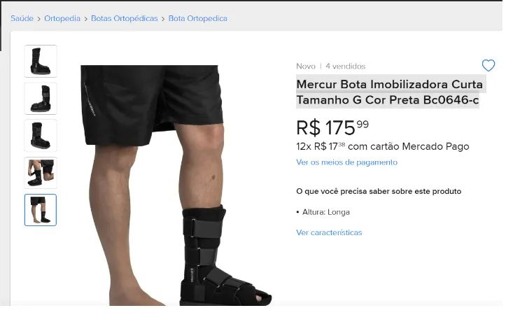 Bota Ortopédica - Foto 2