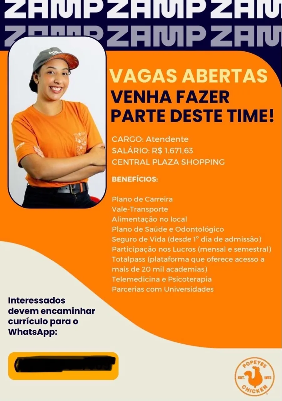 Temos vagas !!