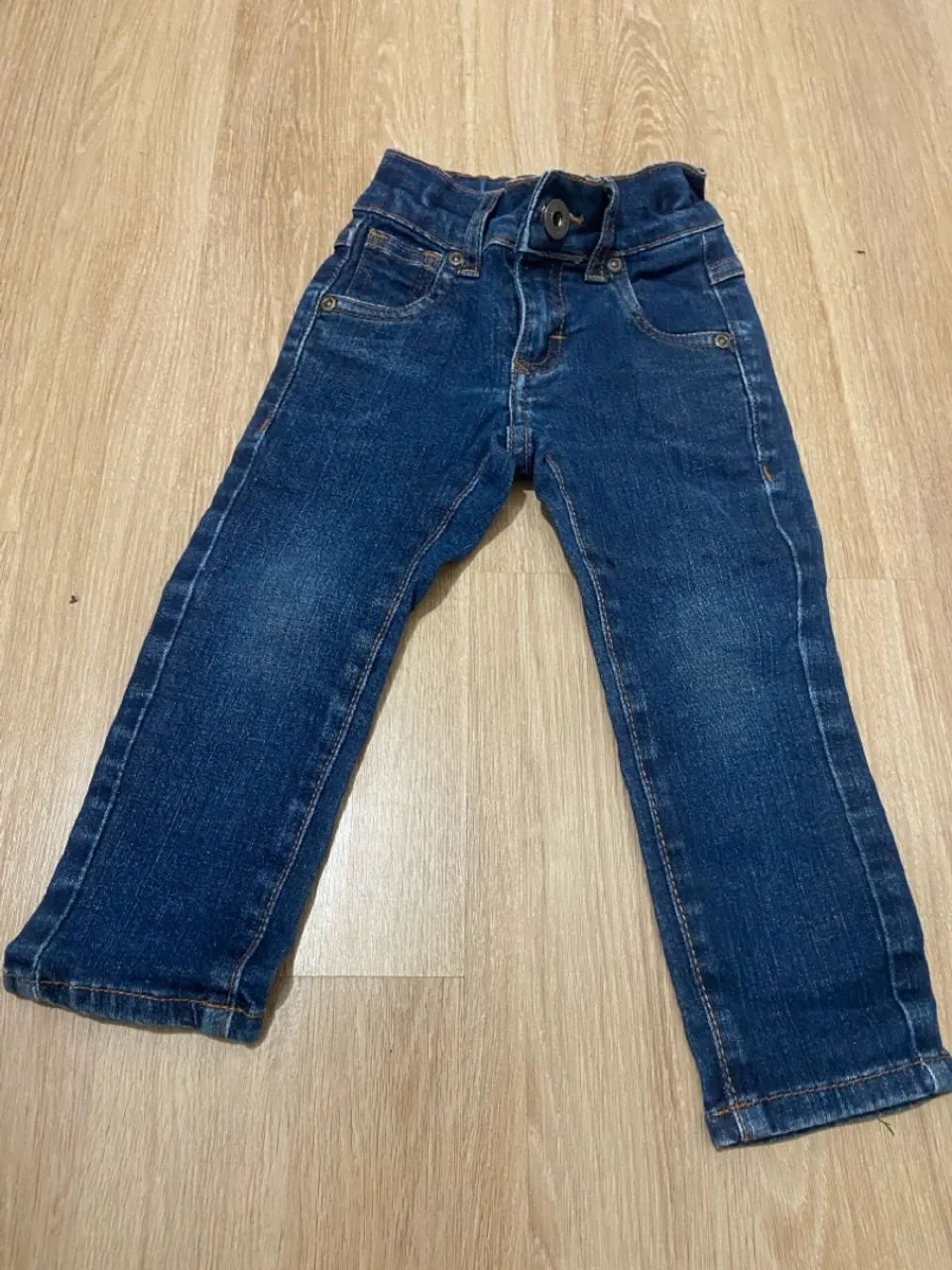Calça Jeans Infantil - Azul Escuro