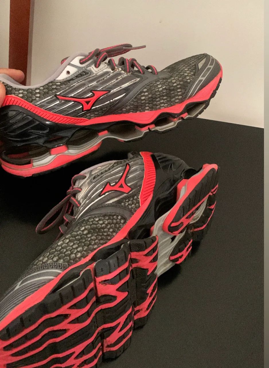 Mizuno Masculino Mizuno Prophecy Preto E Vermelho Mizuno Pro Preto