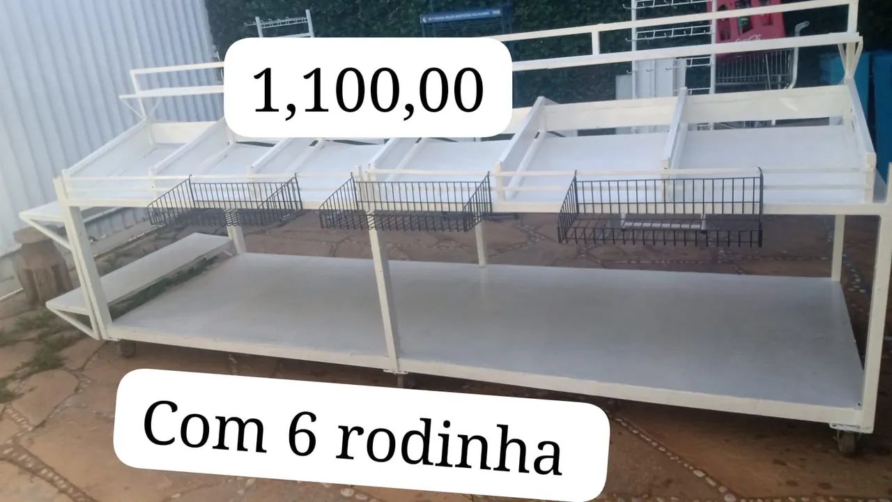 Expositor de verdura para comércio R$ 1.100,00