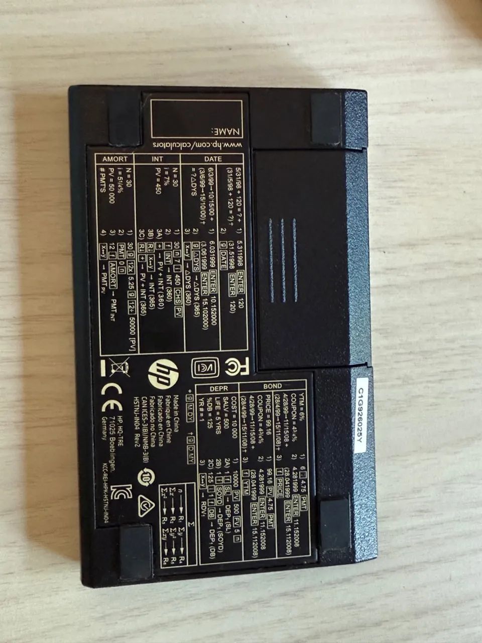 Calculadora HP 12C - Científica Financeira - Foto 6