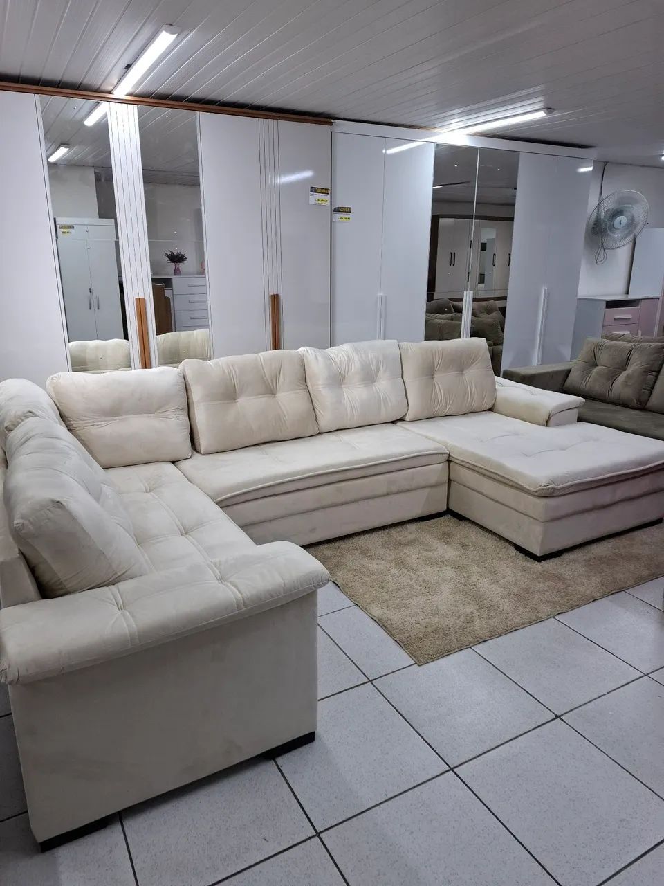 Sofá de Canto Elegante e Confortável - Foto 3