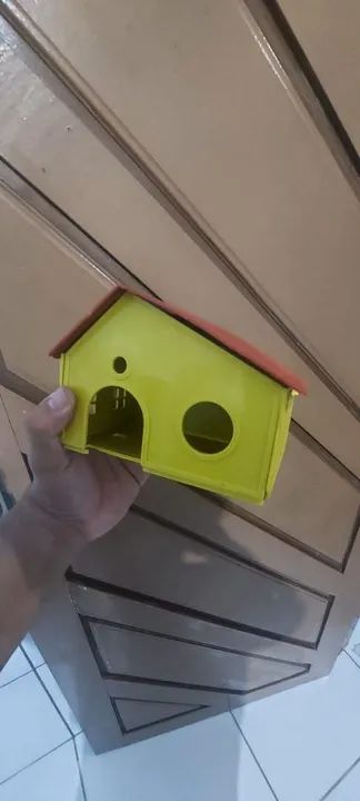 Gaiola para hamster com tubos e acessórios  - Foto 6