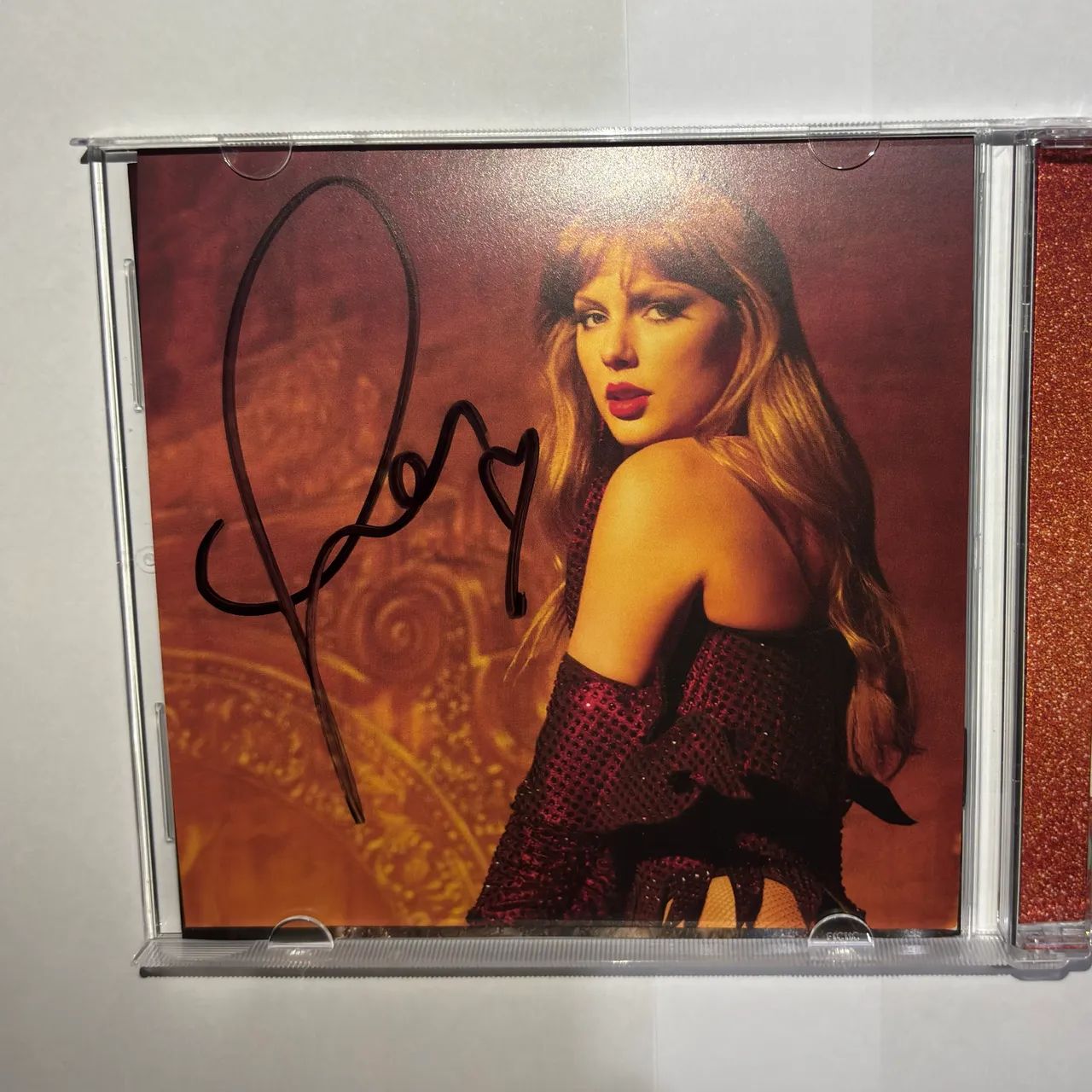 Taylor Swift サインCD Taylor Swift RED 直筆サイン入りCD Taylor Swift Signed Autograph