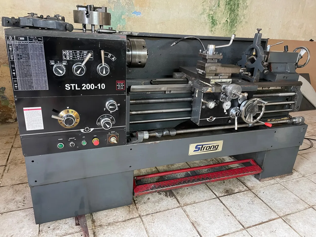 Torno Mecânico Strong STL-200-10