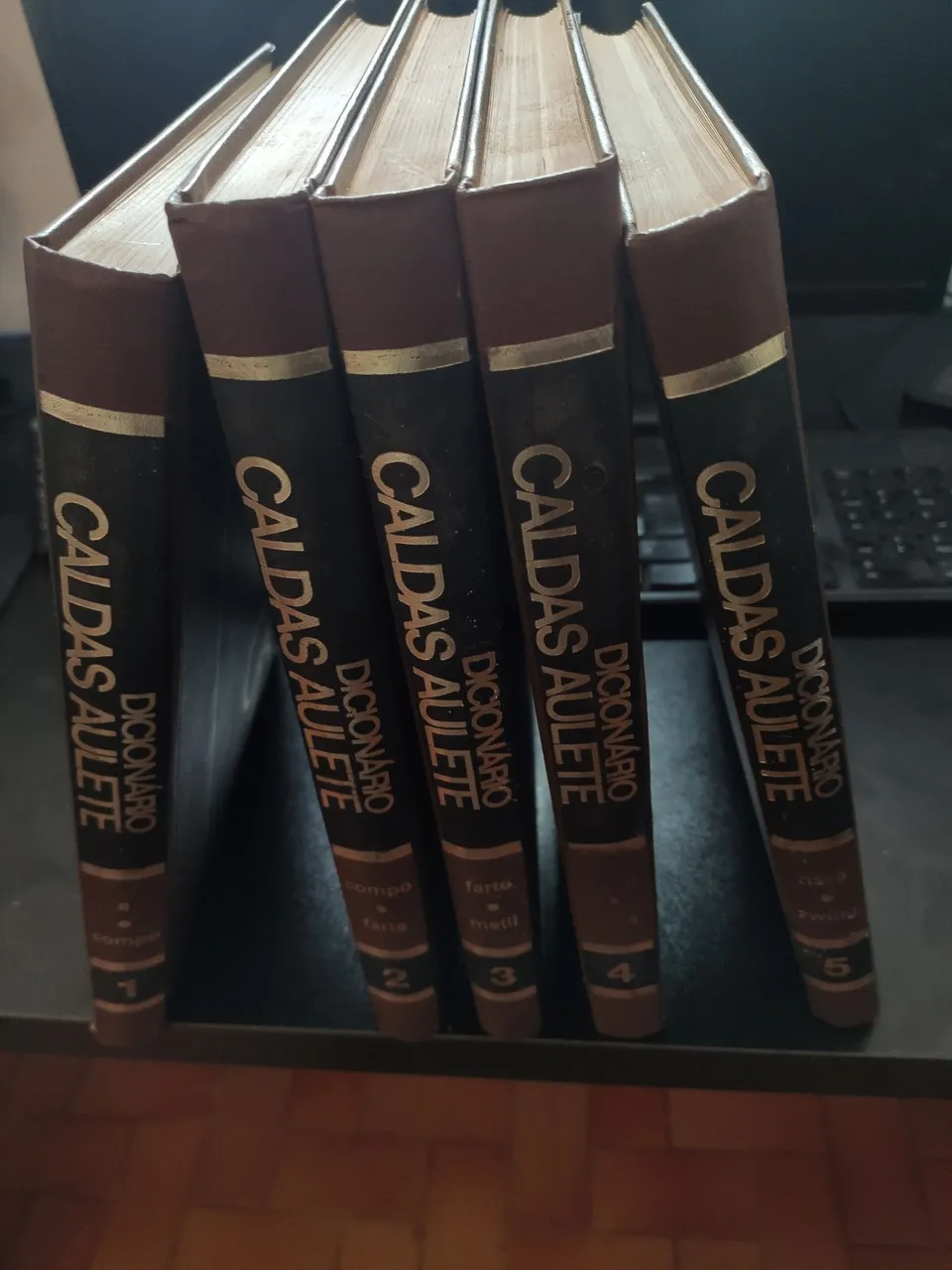 Dicionário Caldas Aulete Completo - 5 Volumes