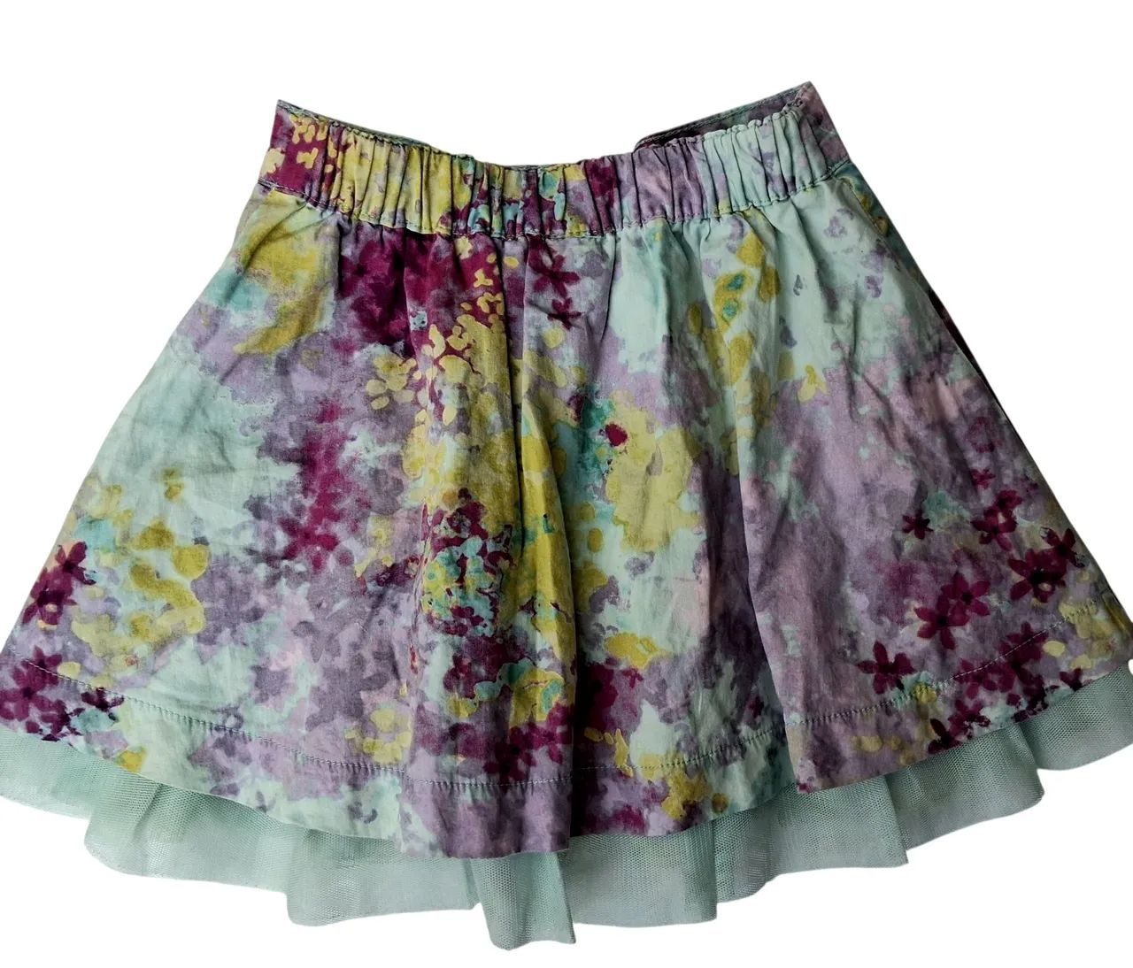 Linda saia floral com tule para meninas Gap  - Foto 2