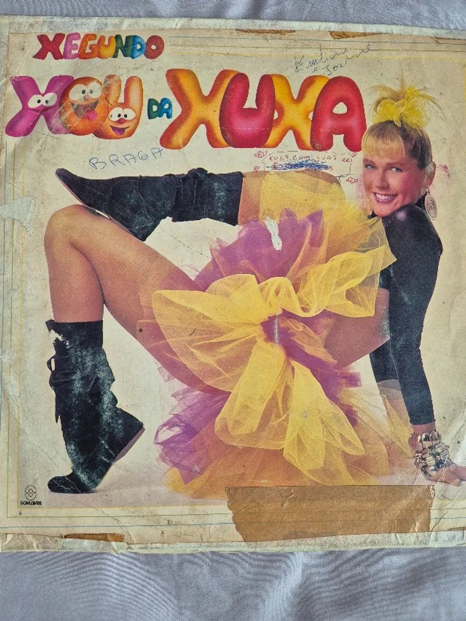 Disco vinil da Xuxa - Xegundo Xou da Xuxa