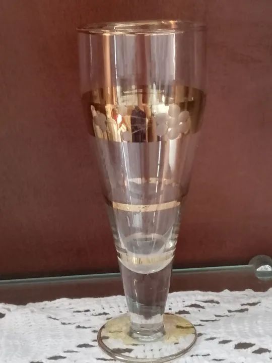 Taça antiga em Cristal  - Foto 4