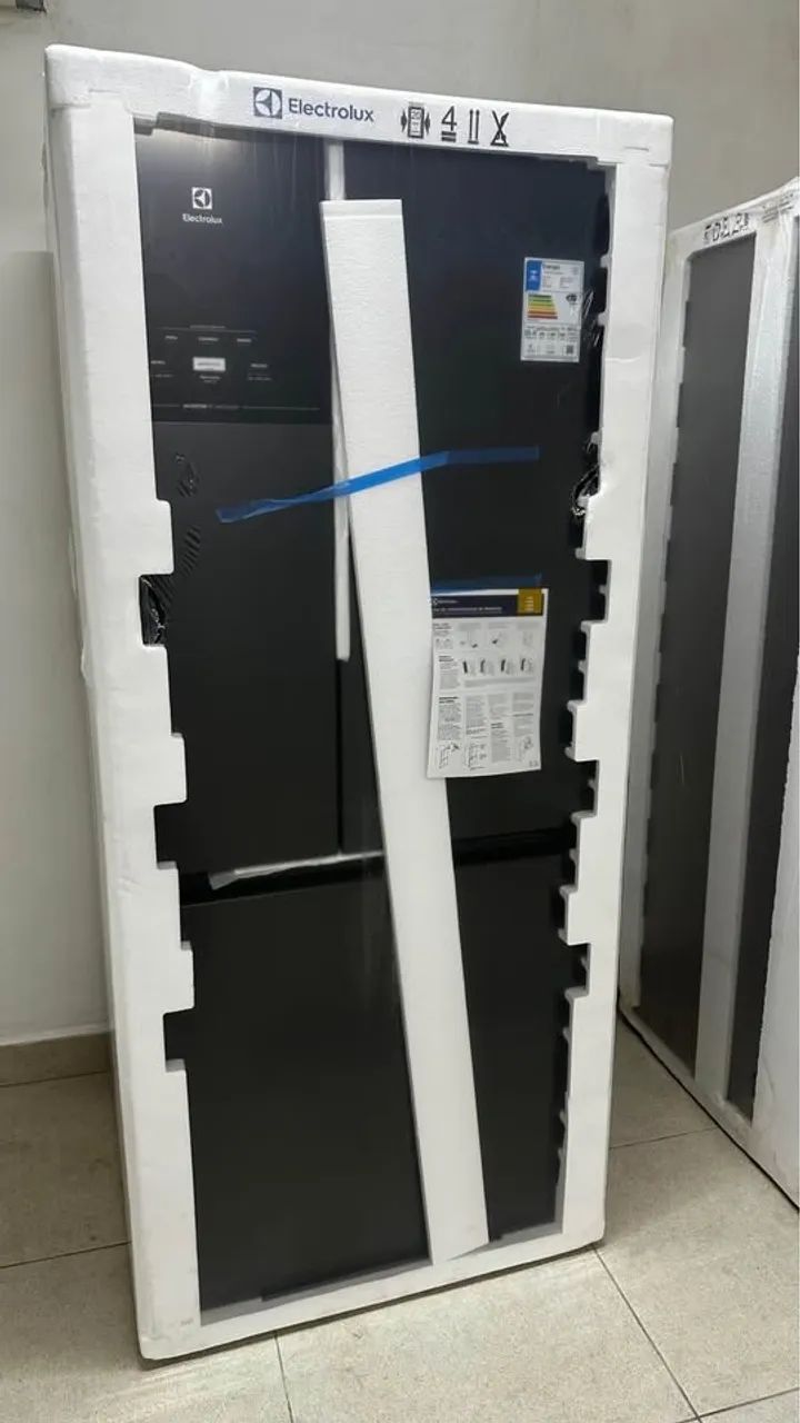 Geladeira Electrolux 590L Multidoor Efficient Com Autosense e Inverter Black Inox Look(IM8 - Foto 4