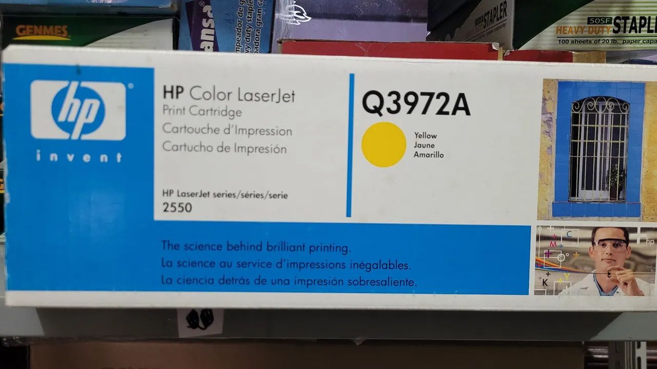 HP laserjet 2550 Q3972A YELLOW