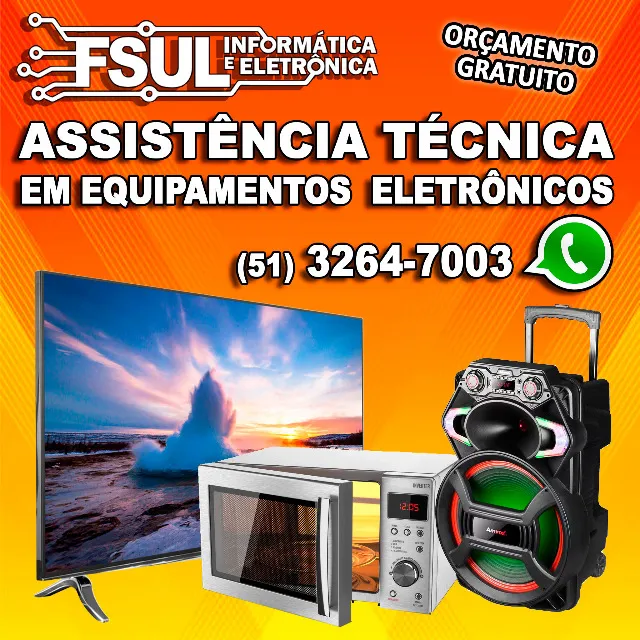 CONSERTO DE APARELHOS ELETRÔNICOS EM GERAL