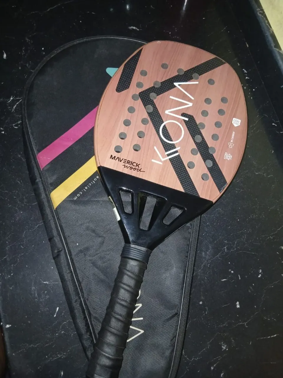 Raquete de Beach Tennis Kona Maverick Wood (Edição limitada)